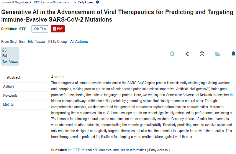 Generative AI in the Advancement of Viral Therapeutics for Predicting and Targeting Immune-Evasive SARS-CoV-2 Mutations